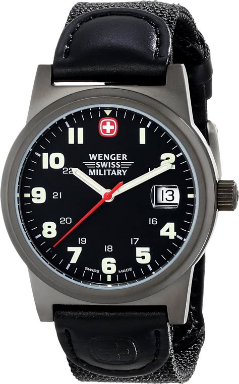 swiss military men's watch